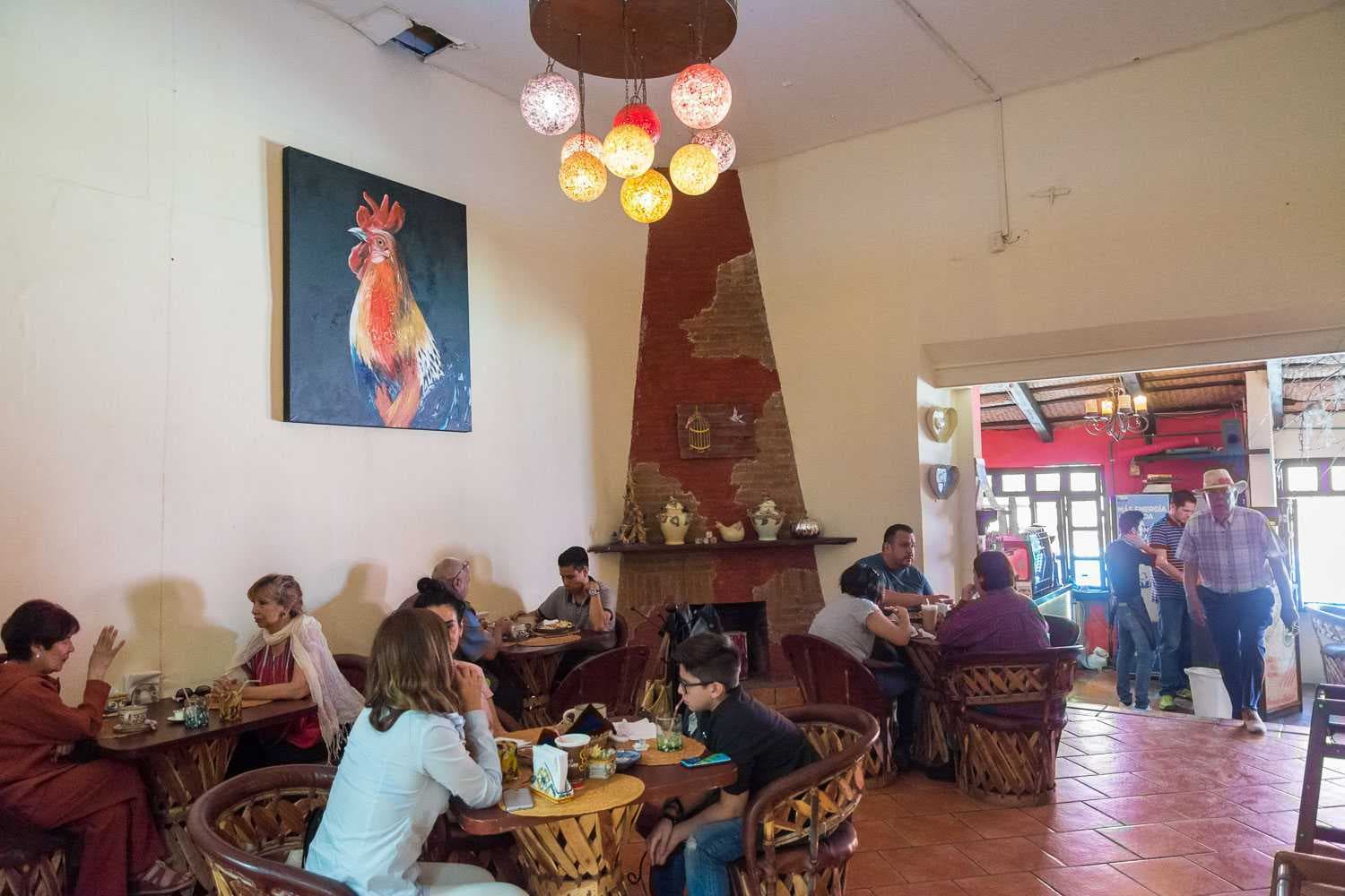 The middle dining room.