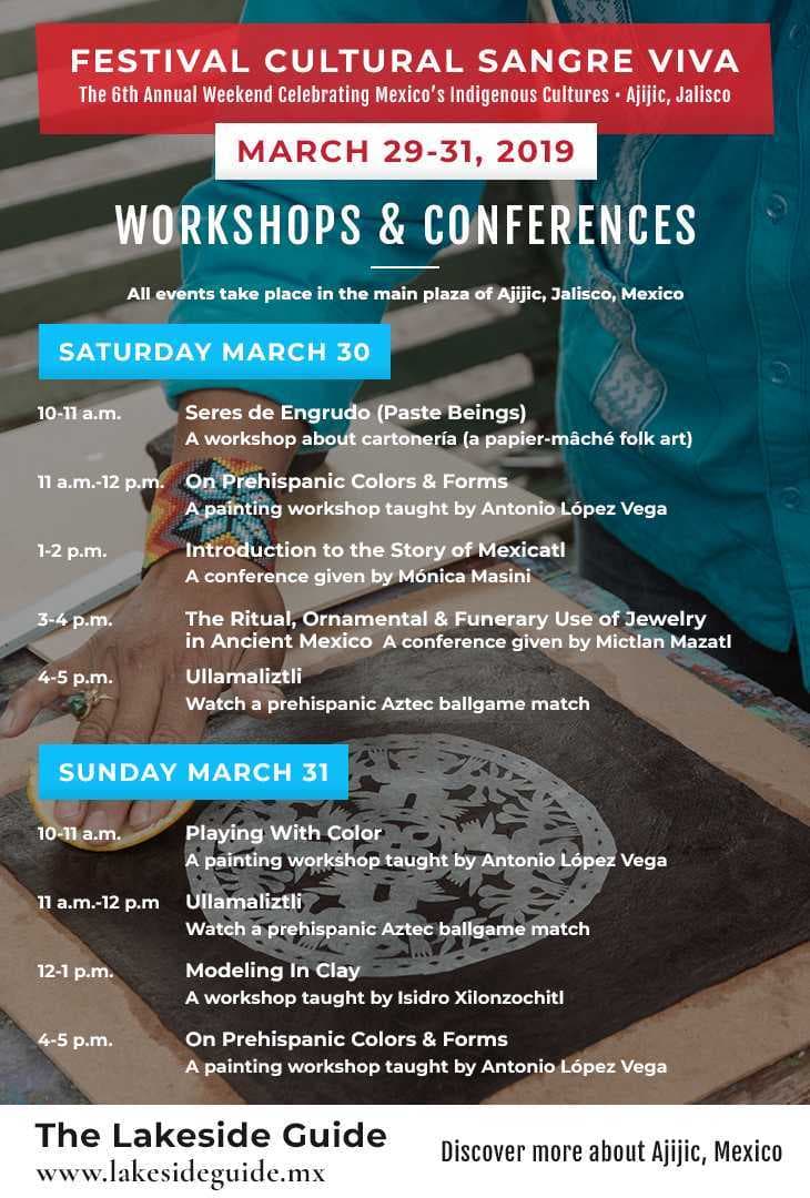 Festival Cultural Sangre Schedule