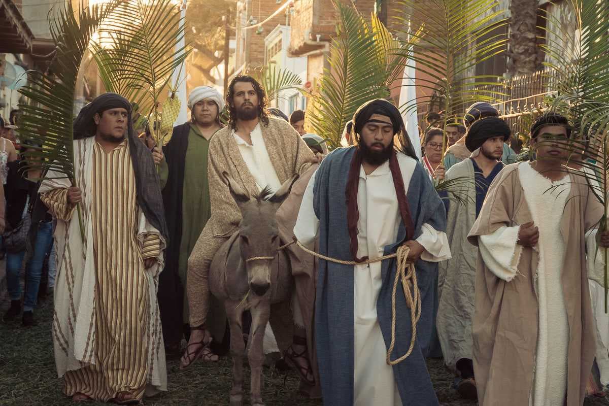 The Passion Play's cast changes for each production, with regular participants interchanging roles from year to year.
