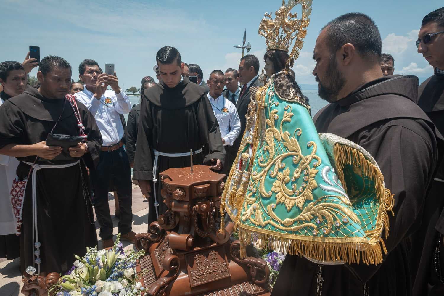 The Virgin of Zapopan visits Chapala, Mexico