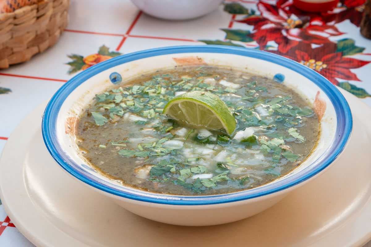 Carne en su jugo served at Olivia's